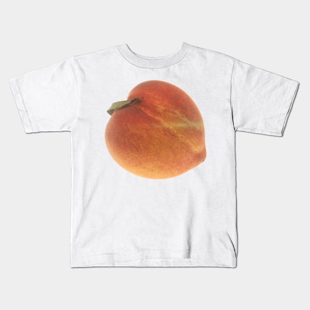 Georgia Peach Kids T-Shirt by Bravuramedia